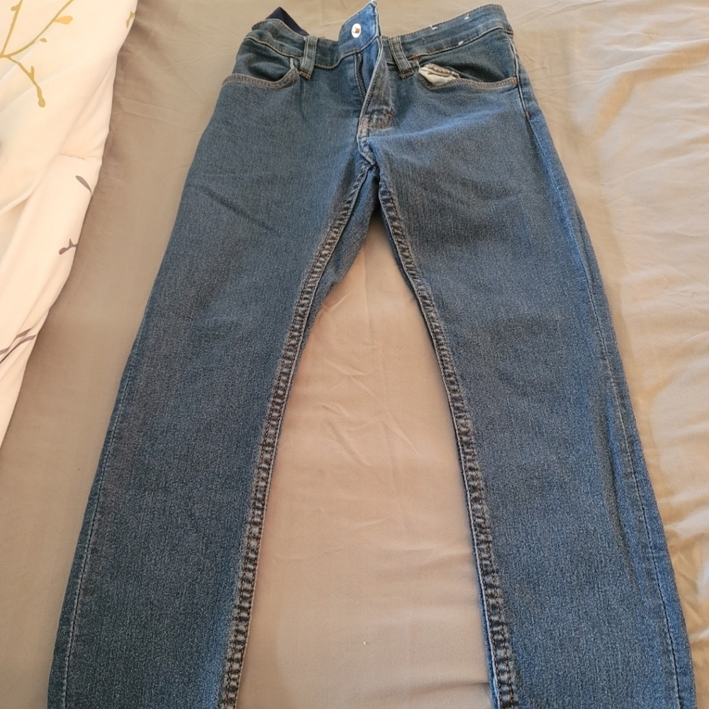 Denim & Denim size 7-8 big girls stretch jeans